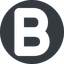 Normal, solid, circle, b, text, type, editor, font, typography, font-weight, bold, bold-alt, strong icon
