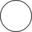 Thin, line, up, circle, square, empty, none icon