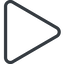 Triangle, thin, line, right, normal, equilateral, circle, square, empty, none icon
