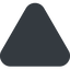 Triangle, thin, line, up, wide, solid, equilateral, circle, square, empty, none icon