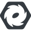 Normal, solid, hexagon, galaxy, space, spiral, milky-way, milky, way, cosmos, celestial, stellar, universe, galaxy-solid, galactic icon