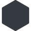 Thin, line, right, solid, circle, square, hexagon, empty, none icon