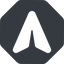 Left, normal, solid, octagon, message, paper, messaging, plane, airplane, aeroplane, submit, send, paper-plane-solid, paper-plane icon