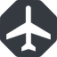 Up, normal, solid, octagon, dot, plane, airplane, pictogram, dot-50, transportation, air, air-transportation, dot-air-transportation icon