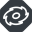 Up, normal, solid, octagon, galaxy, space, spiral, milky-way, milky, way, cosmos, celestial, stellar, universe, galactic icon
