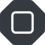 Normal, solid, square, octagon, video, play, stop, mp3, player, pause icon