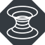 Thin, up, solid, octagon, wormhole, black-hole, hole, spacetime, interstellar, astrophysics, hyperspace, einstein, rosen, singularity, relativity, wormhole-thin icon
