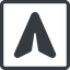 Line, left, normal, square, message, paper, messaging, plane, airplane, aeroplane, submit, send, paper-plane-solid, paper-plane icon