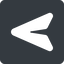 Down, normal, solid, square, message, paper, messaging, plane, airplane, aeroplane, submit, send, paper-plane-solid, paper-plane icon