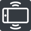 Right, normal, solid, square, iphone, phone, mobile, android, gsm, smartphone, cell, bell, ring, ringing, ringtone, smartphone-ringing icon