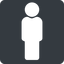 Normal, solid, square, man, human, male-solid, male icon