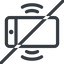 Line, right, normal, solid, prohibited, iphone, phone, mobile, android, gsm, smartphone, cell, bell, ring, ringing, ringtone, smartphone-ringing icon