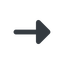 Right, wide, solid, arrow, arrow-solid, submit, send icon